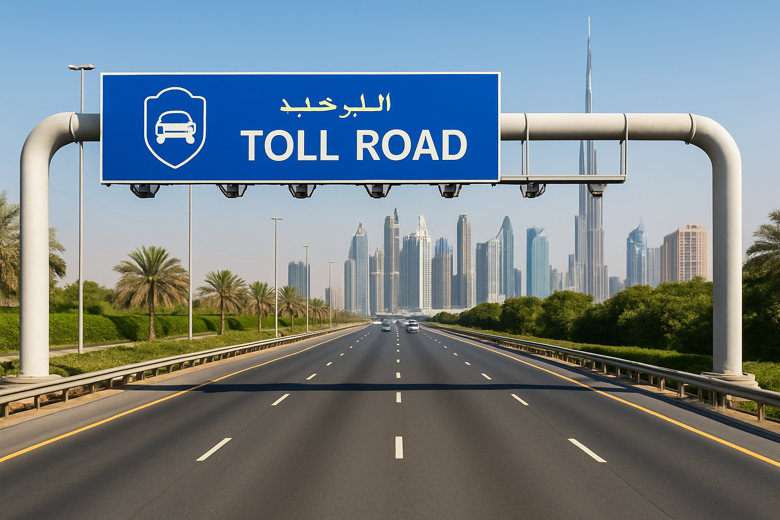 Safe and Maintained Toll Roads in Dubai
